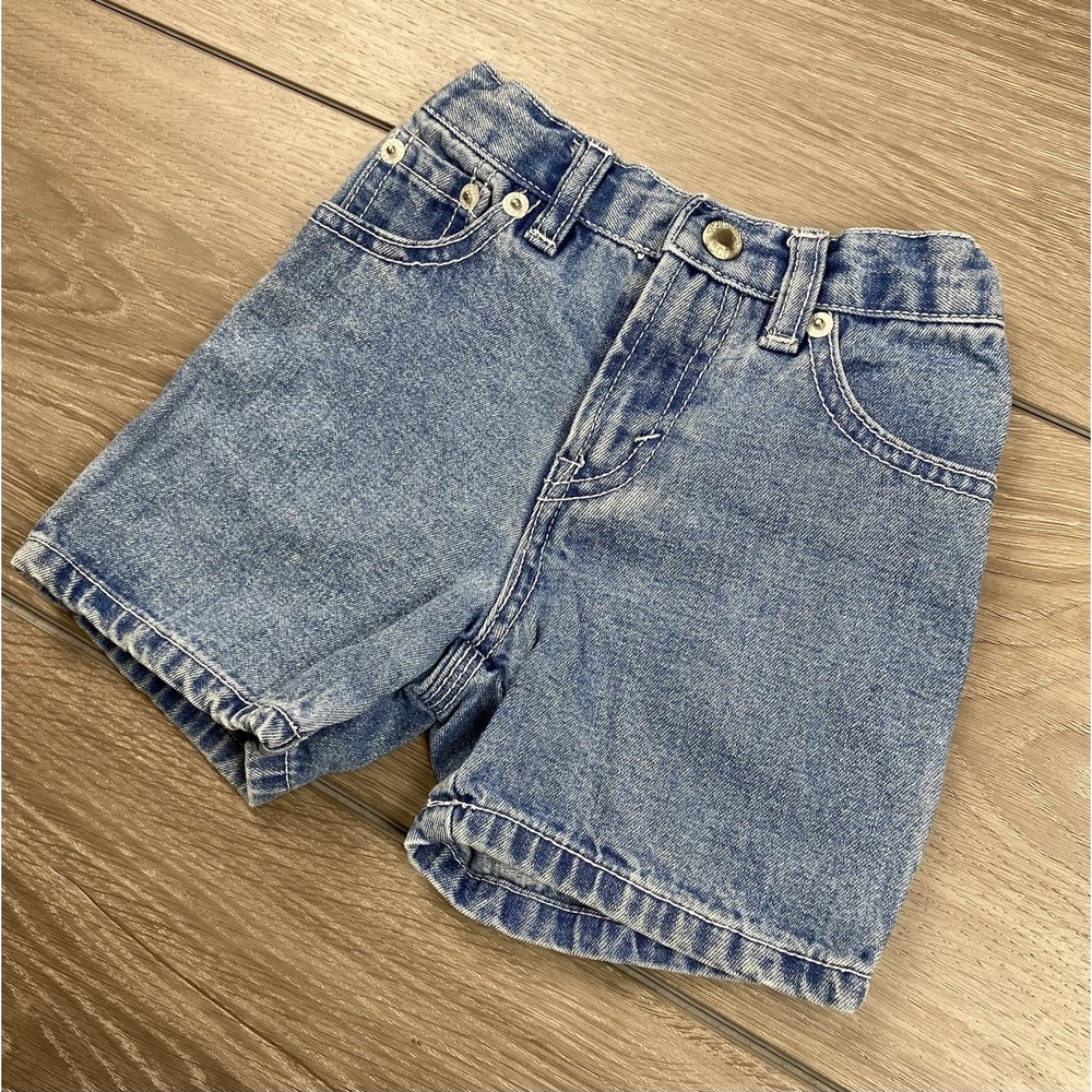 Levis Baby Workwear Carpenter Denim Shorts Blue Size 12 Months